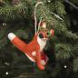 Preview: Felt Christmas Decoration, Fox Bearing Gifts