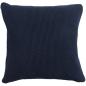 Preview: Sophie Allport Knitted Cushion Navy Blue