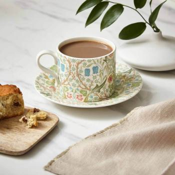 Cup and Saucer - Blackthorn - Morris & Co. for Spode