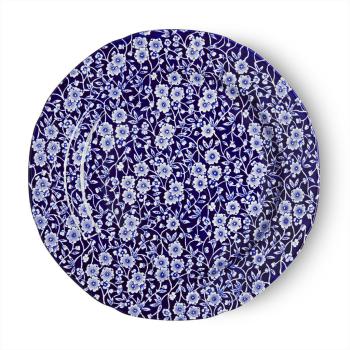 Dinner Plate, Burleigh Blue Calico