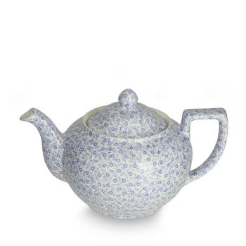 Large Teapot, Burleigh Pale Blue Felicity
