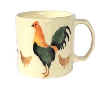 Aston Pottery Old English Game Fowl, Small Mug