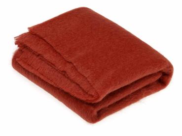 Bronte by Moon Throw Mohair Laquer Red