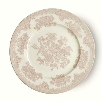 Breakfast / Starters Plate, Burleigh Pink Asiatic Pheasants