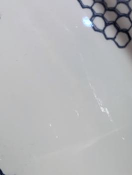 13½" Rectangular Platter - Burleigh, Ink Blue Pollen - Second