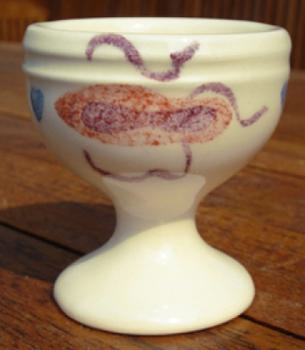 Aston Pottery Ballerina Egg Cup