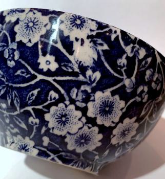 Preview: Small Sugar / Dips Bowl, Burleigh Blue Calico - Second