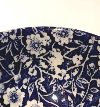 Preview: Small Sugar / Dips Bowl, Burleigh Blue Calico - Second