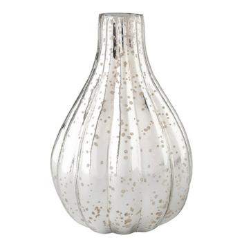 Sophie Allport Silver Stem Glass Vase