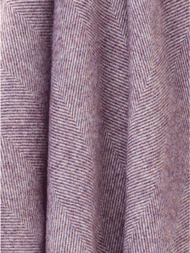 Bronte by Moon Throw Herringbone, Lavender