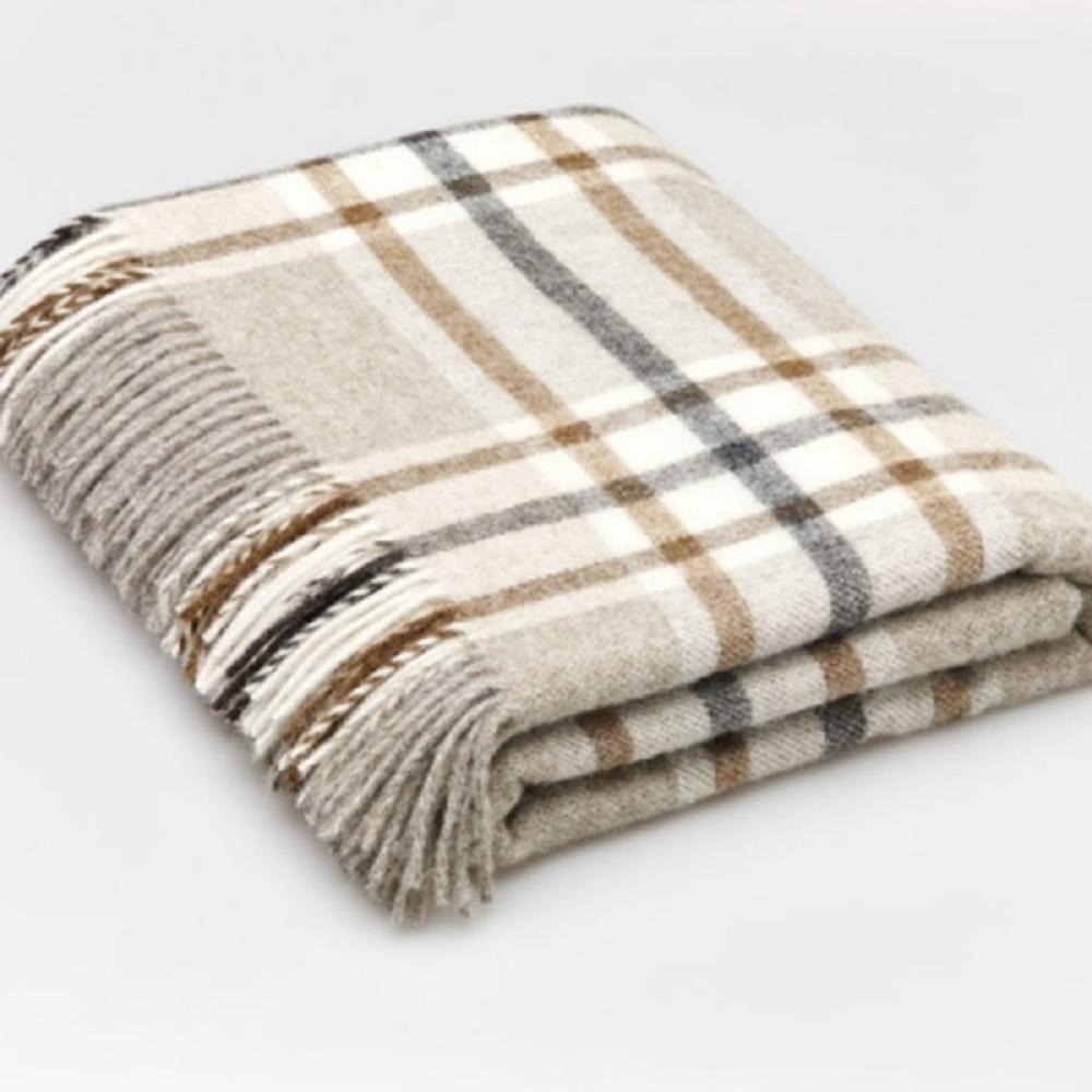 Bronte by Moon Throw Arncliffe Beige