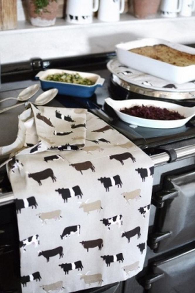 Sophie Allport Apron, Cows