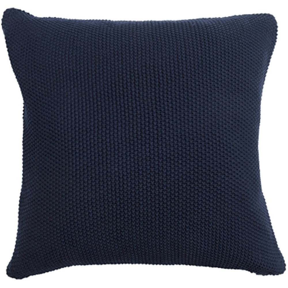 Sophie Allport Knitted Cushion Navy Blue Sophie Allport Knitted Cushion Navy Blue
