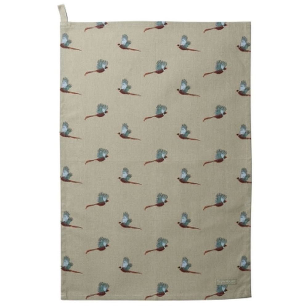Sophie Allport Tea Towel Pheasant