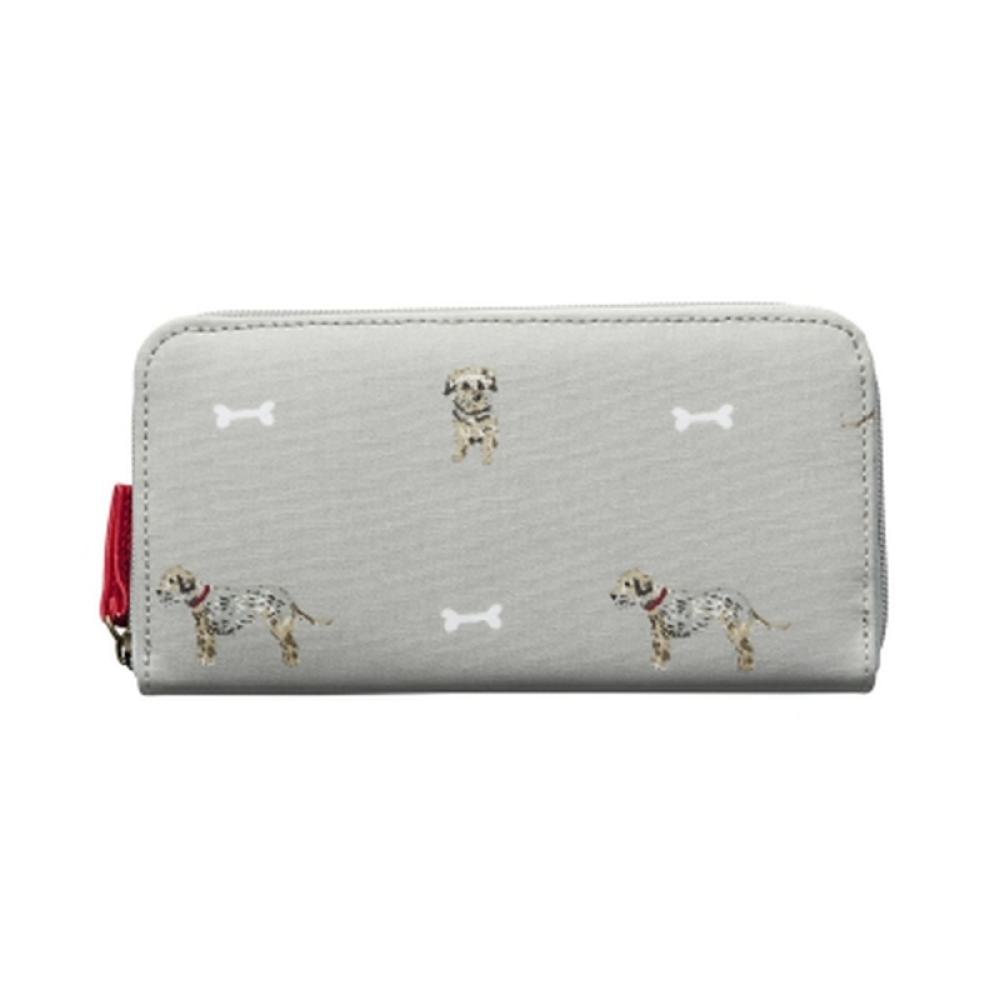 Kippax of Yorkshire Sophie Allport Oilcloth Wallet Terrier