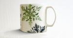 snowflake mulled wine mug